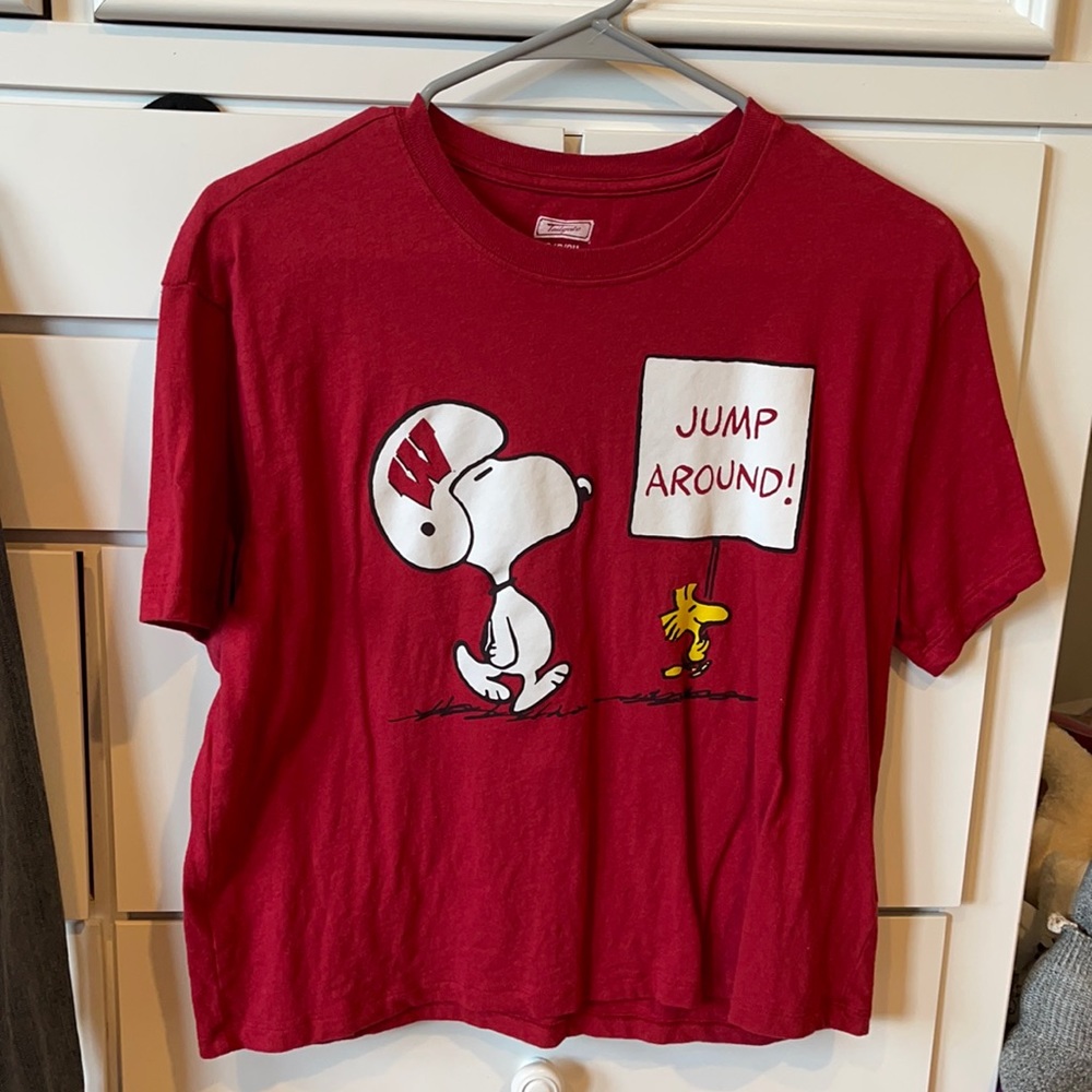 Wisconsin Snoopy T-shirt